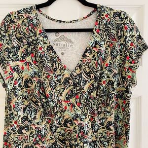 Sahalie Paisley 1X Dress